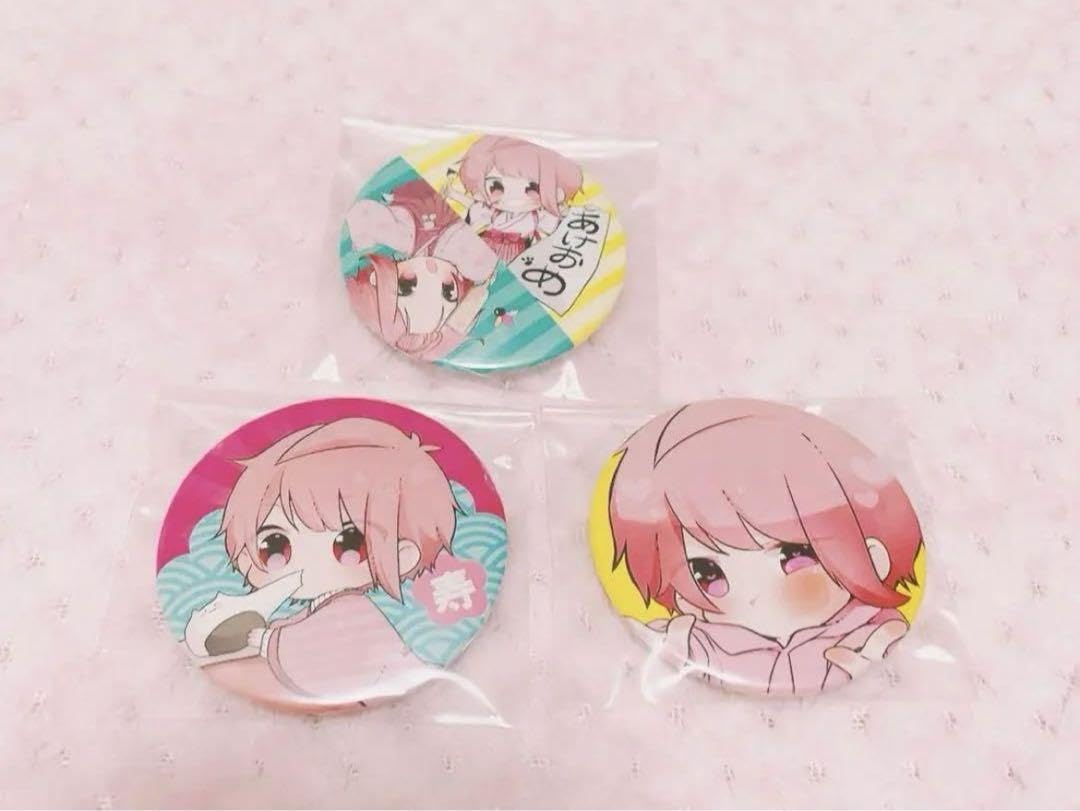 さとみくん 缶バッジ さとはぴ ワンマン すとぷり さとみ ワンマン さとはぴ！ 缶バッジ - メルカリ